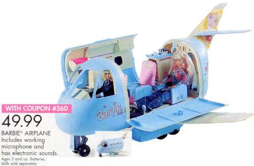 Barbie's Jet