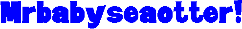 Mrbabyseaotter!